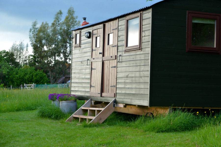 Shepherds Hut In The Countryside, Glamping.